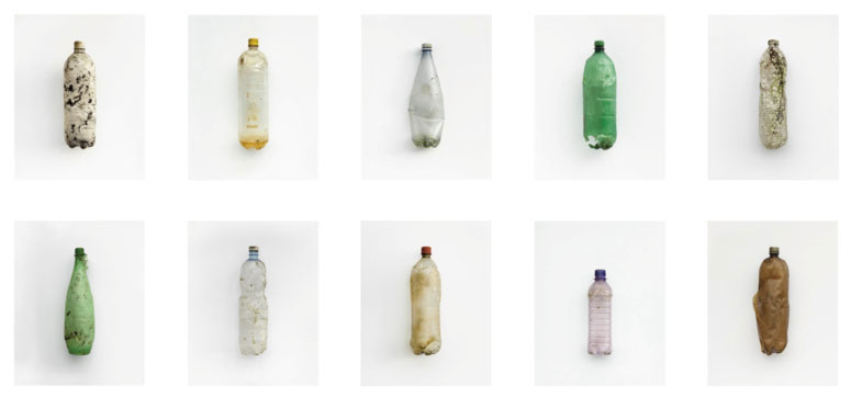 Detail from Mike Perry, Bottles Grid x 15, Soft Drinks, 2012 © Mike Perry.