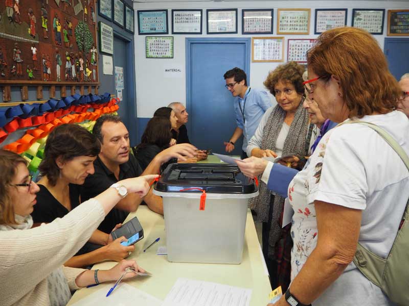 Referendum on Catalan Independence 1 October 2017 Photograph © Teresa Grau Ros