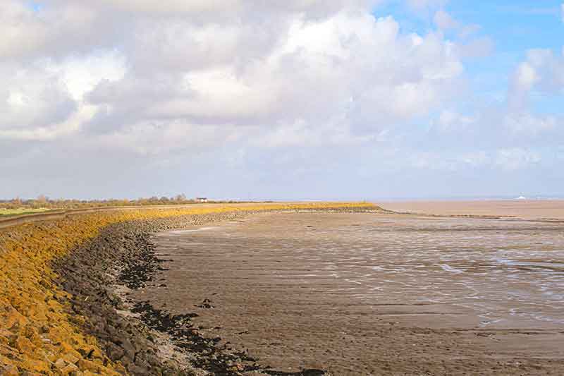 Goldcliff Sea Wall © Georgia Buchanan 