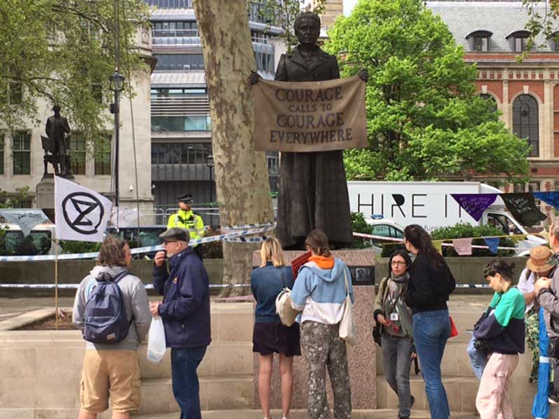 Extinction Rebellion protest, London 2019 © Kirsti Bohata