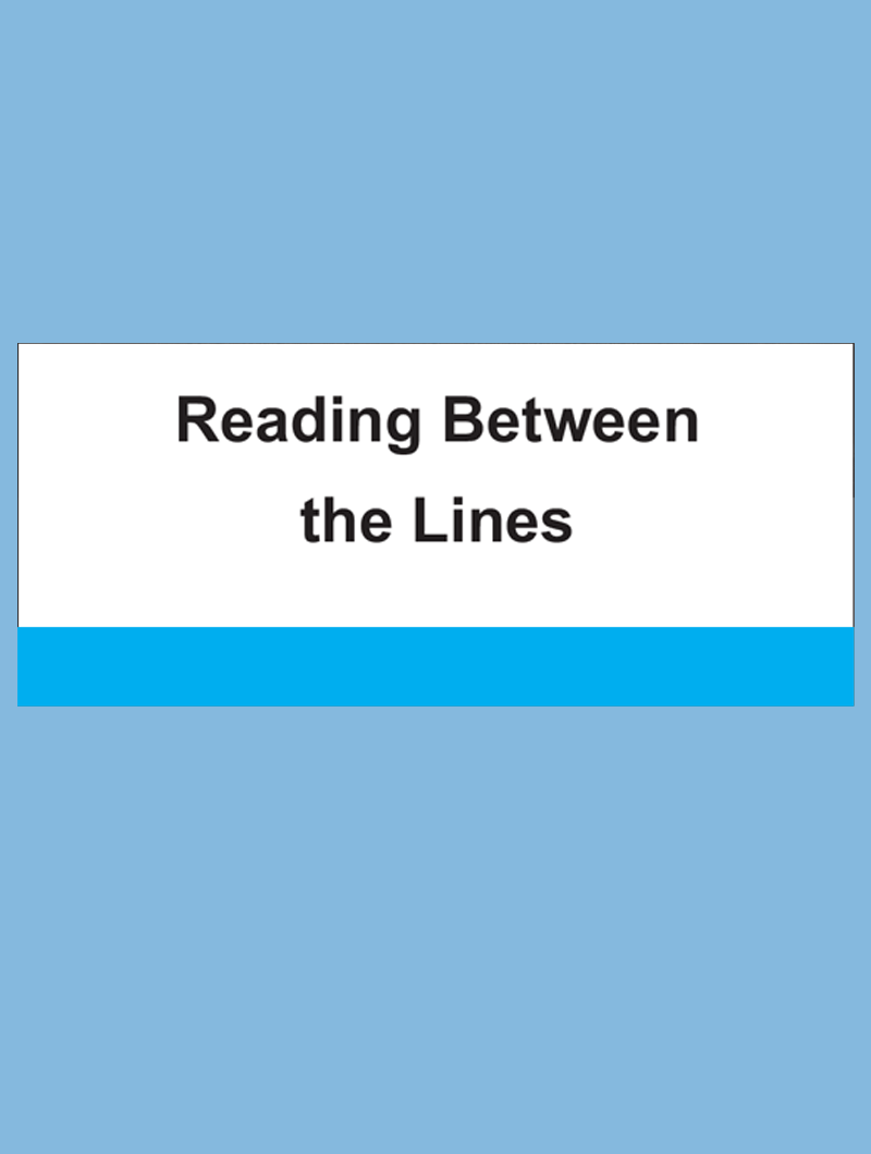 Reading Between the Lines